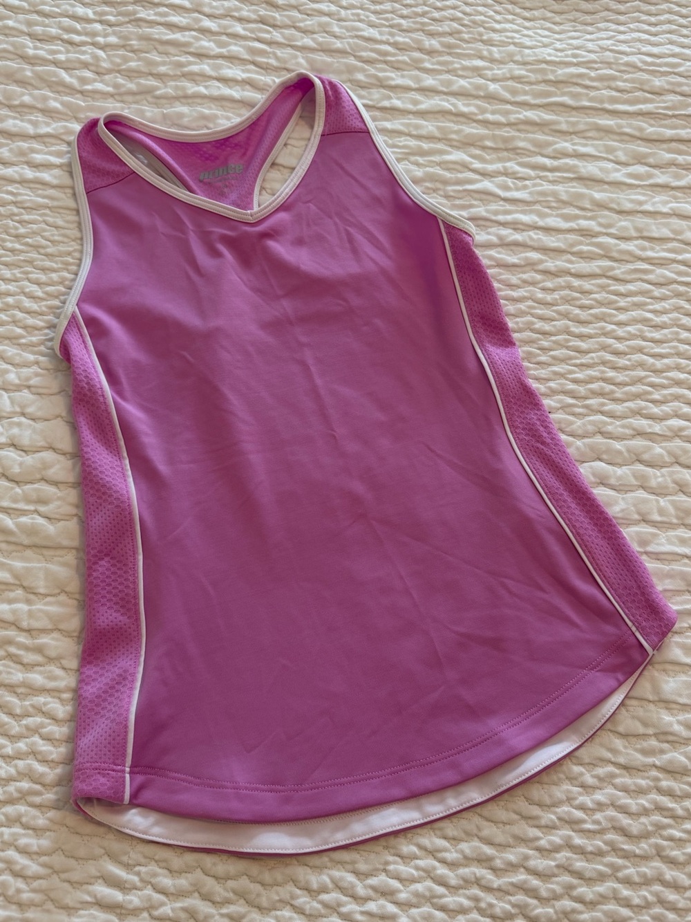 Prince, Girls’ Active Racerback Tank Top, Size S